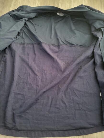 Carhartt Rugged Flex Ripstop Utility Warm-Up Jacket Men's XL Navy C81418 Work - Picture 6 of 9